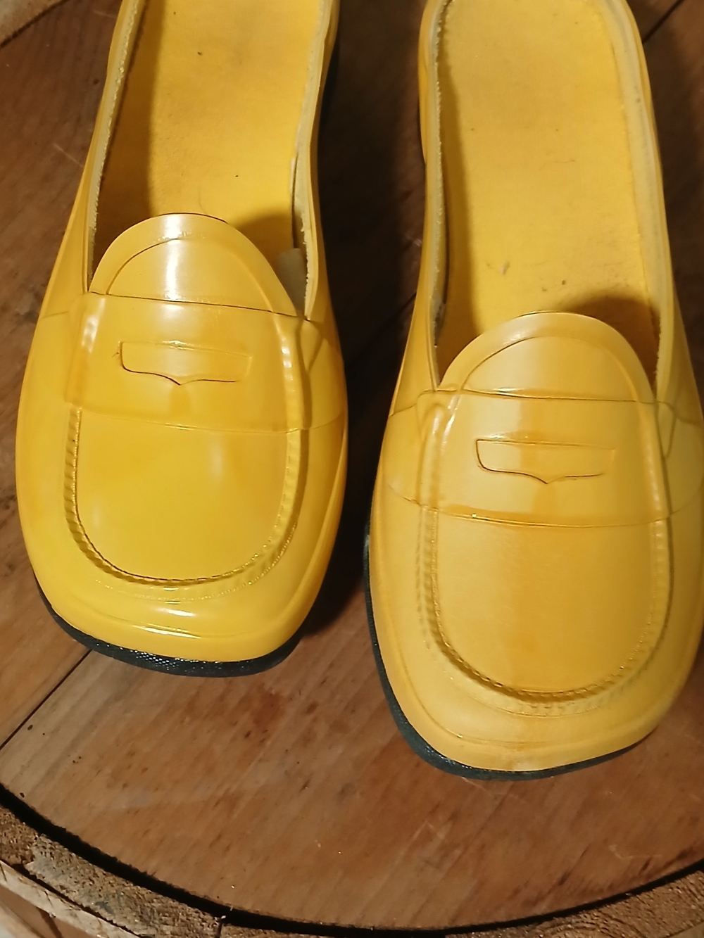 Rubber-Duckie Women’s Yellow Mule - Slip-On Loafers